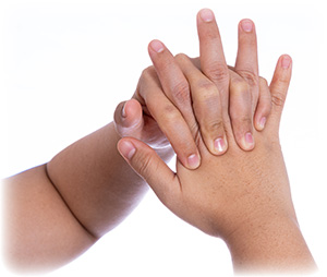 woman-hand-massaging-her-hand-and-86384689