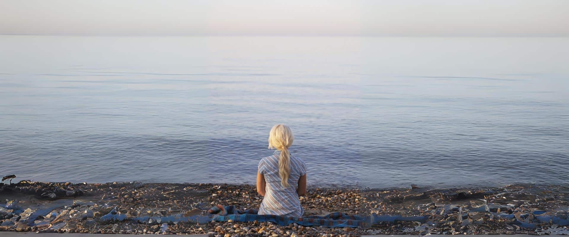 Woman meditating