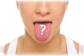 woman-puts-out-tongue-with-drawn-question-mark