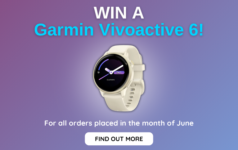 Win a Garmin Vivosmart! For all orders placed in the month of June